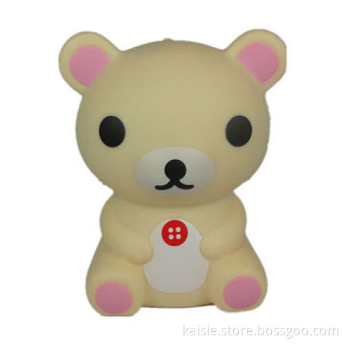 Bear power bank, 2,200mAh capacity, cartoon image